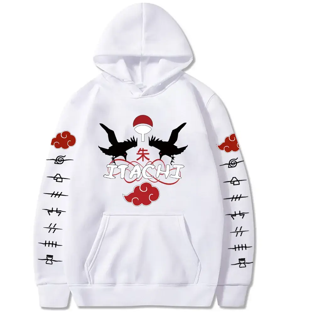 Naruto Cross-Brand Velvet Hoodie Yellow Men Women - Image 7