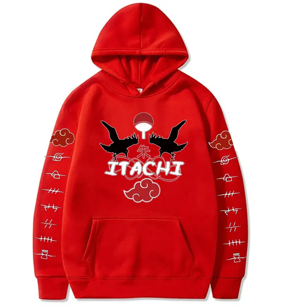 Naruto Cross-Brand Velvet Hoodie Yellow Men Women - Image 9