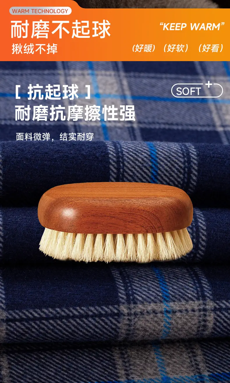 Men Plaid Velvet Shirt Double Sided Warm Winter — feature 13