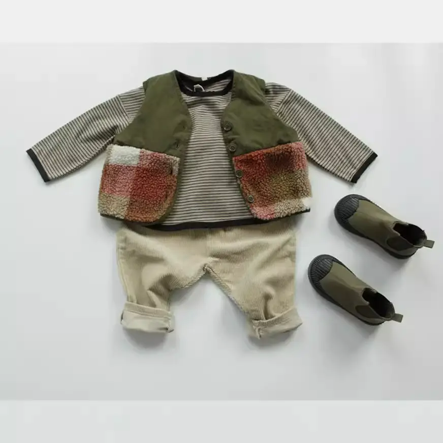 2026 Spring Boys Striped Long Sleeve T-Shirt - Image 5