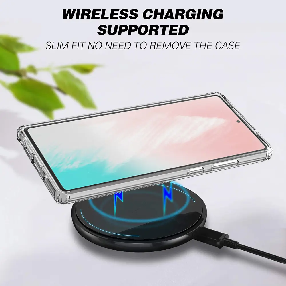 Transparent Drop-Resistant Phone Case for Samsung S24 S22 S21 S23 FE