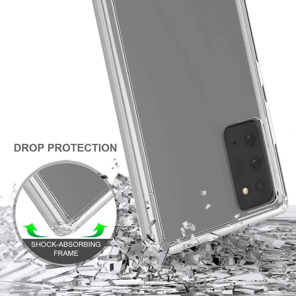 Transparent Drop-Resistant Phone Case for Samsung S24 S22 S21 S23 FE — feature 6
