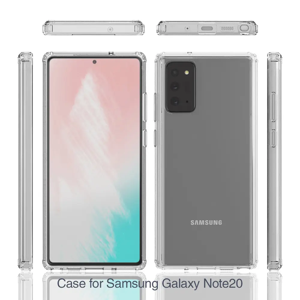 Transparent Drop-Resistant Phone Case for Samsung S24 S22 S21 S23 FE — feature 7