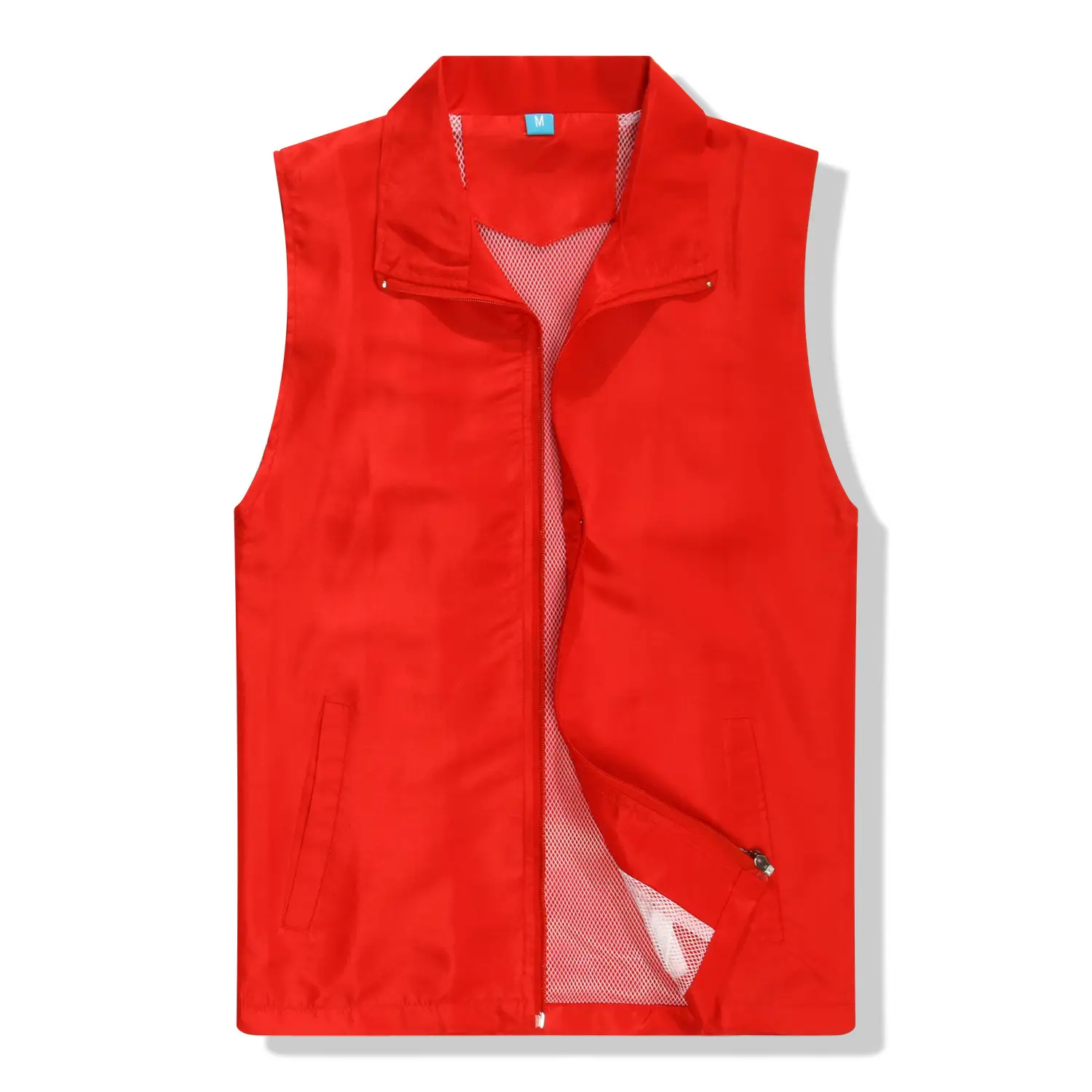 Supermarket Volunteer Vest Red Heart Embroidered - Image 2