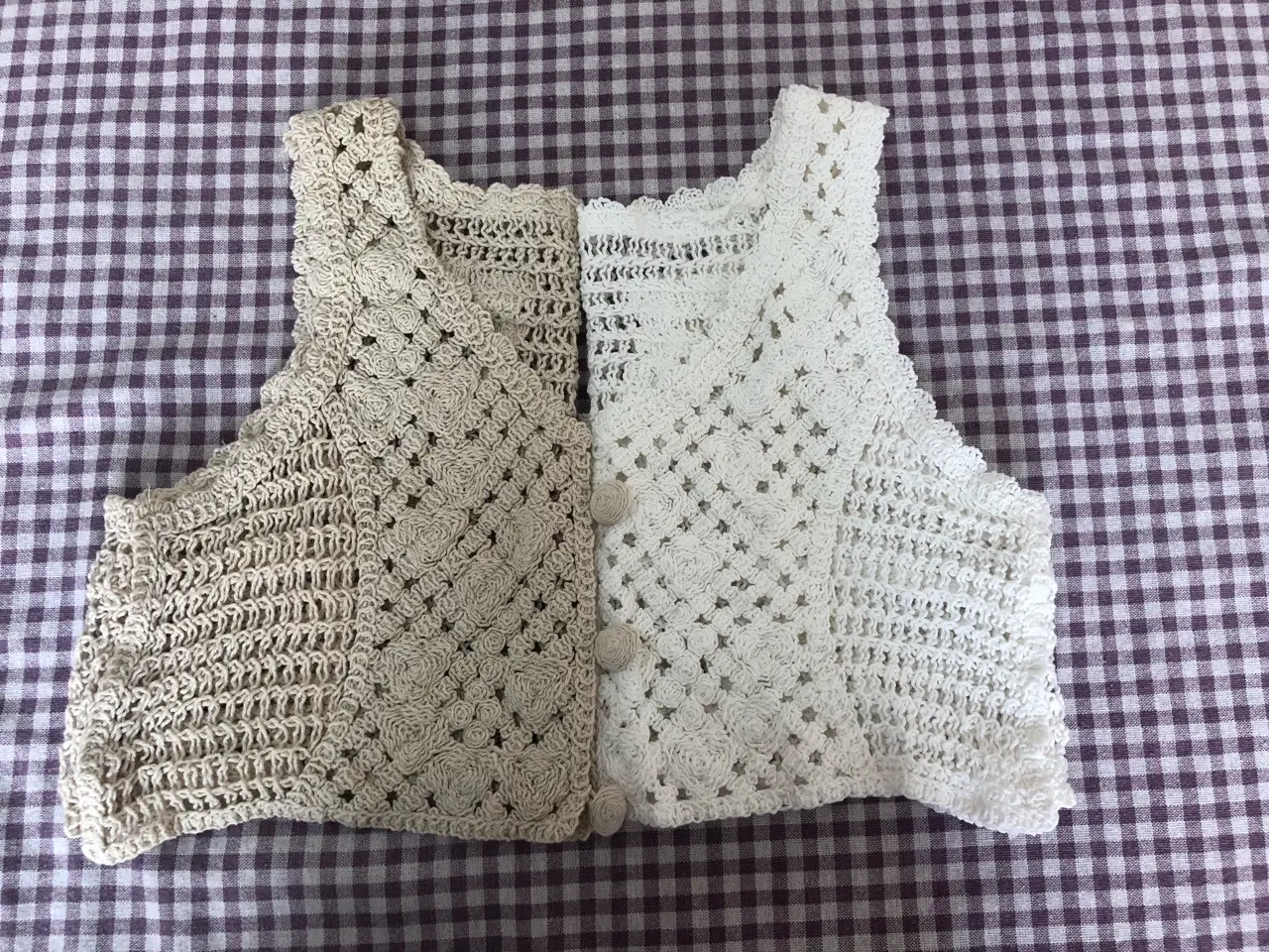 100% Cotton Korean Style Knitted Vest Blue V-Neck — feature 20