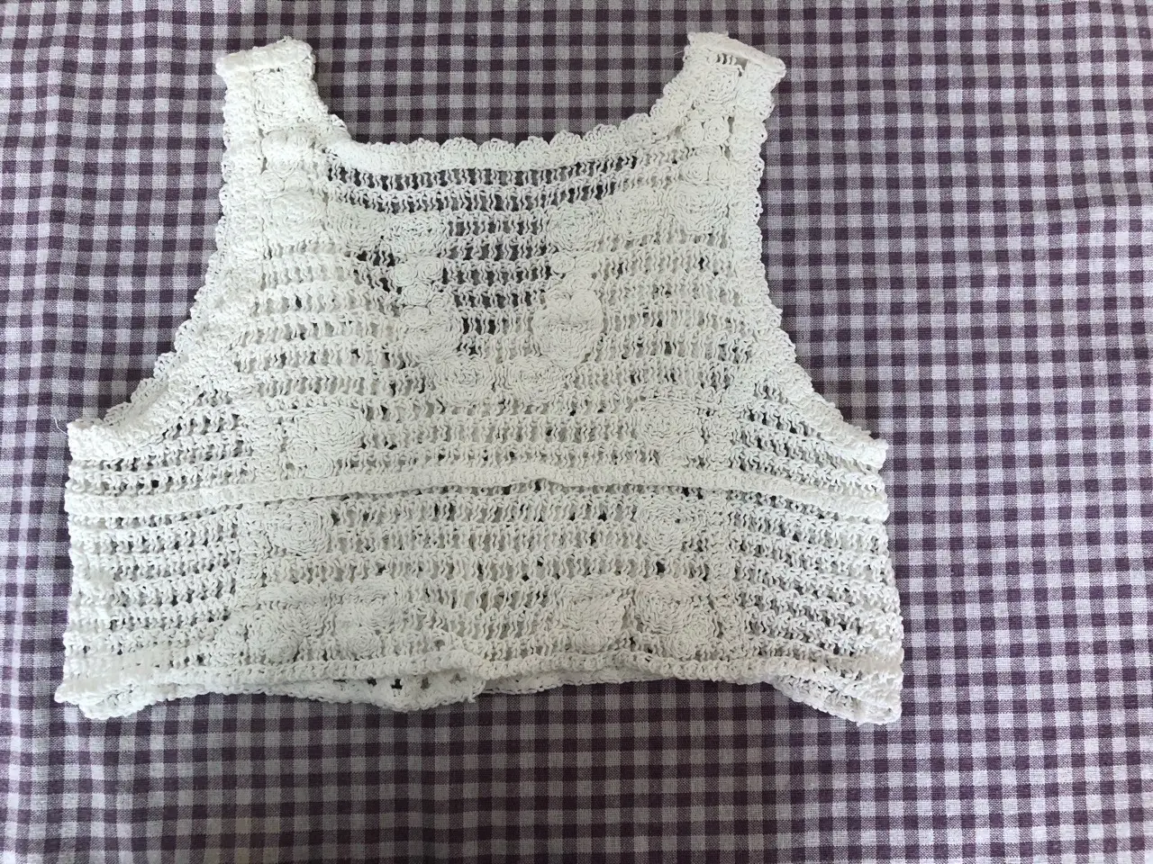 100% Cotton Korean Style Knitted Vest Blue V-Neck — feature 24