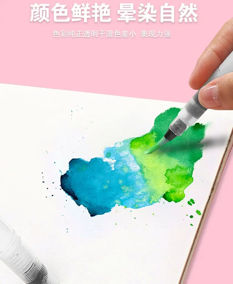 Giorgione solid watercolor paint 36 color/48 color iron boxed watercolor painting 9 set beginner hand painted watercolor — feature 10