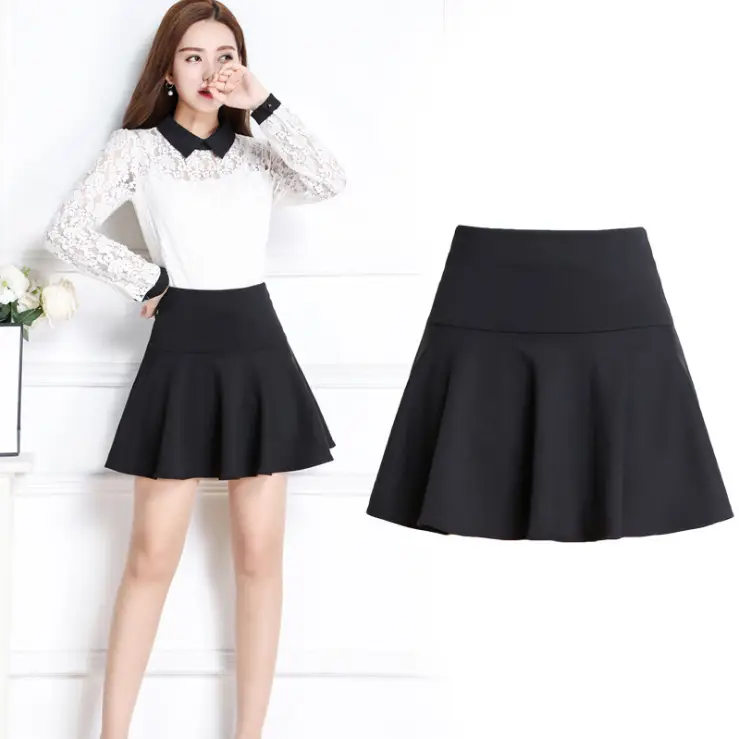 Red Slimming Pencil Skirt for Women