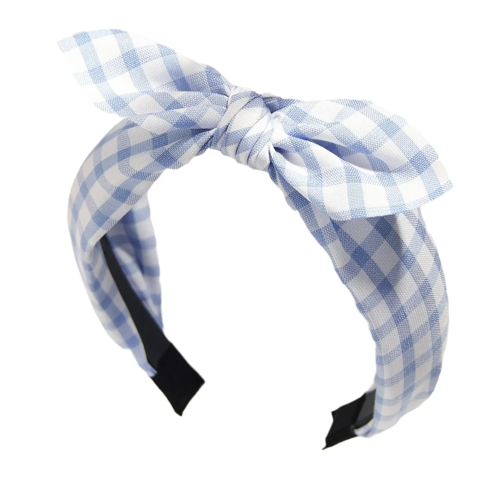 Korean Style Plaid Bow Hair Band for Girls
