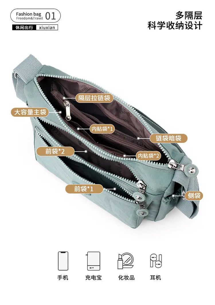 Women's Pink Crossbody Shoulder Bag 2024 — feature 25