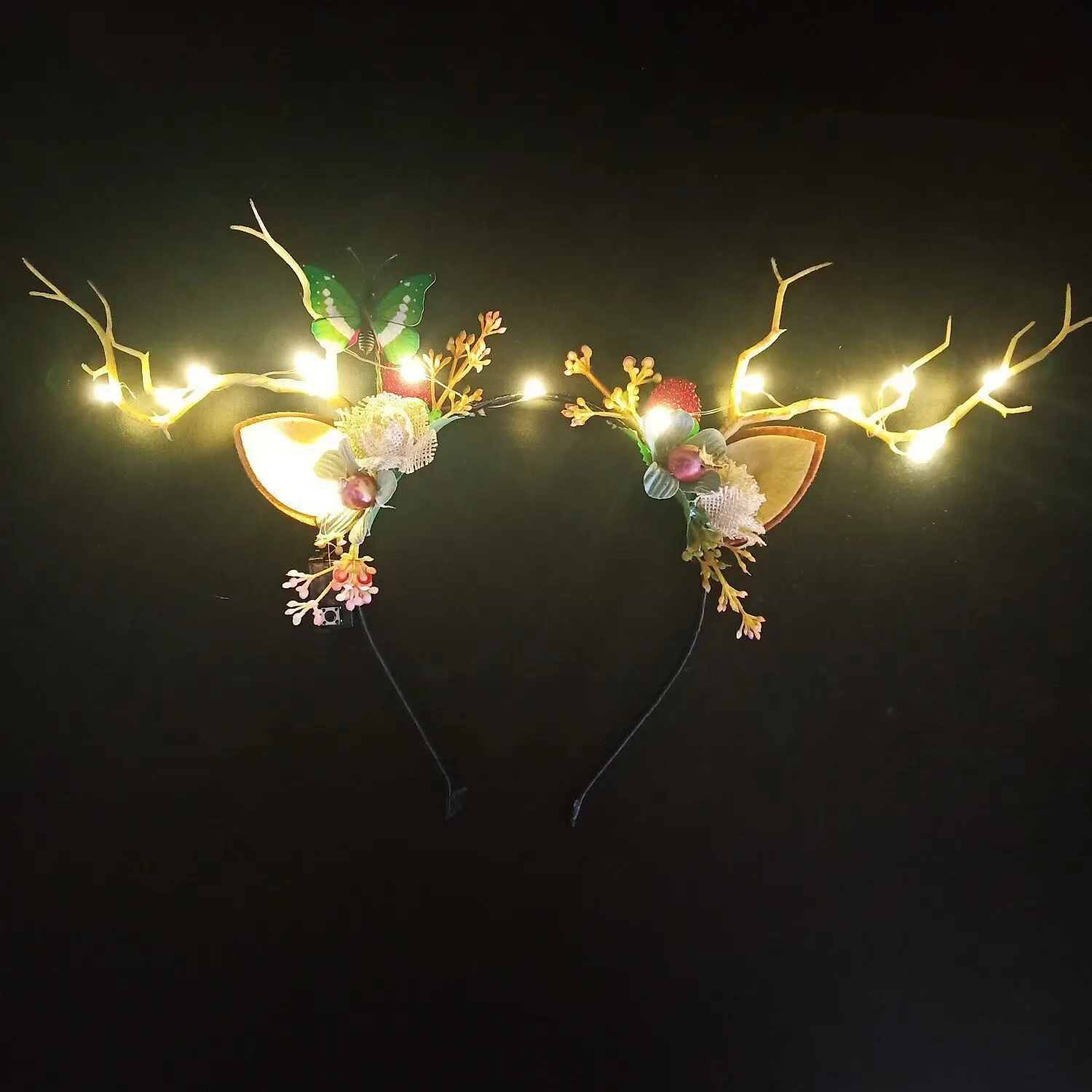 Luminous Antler Headband for Night Market & Concert Use - Image 18