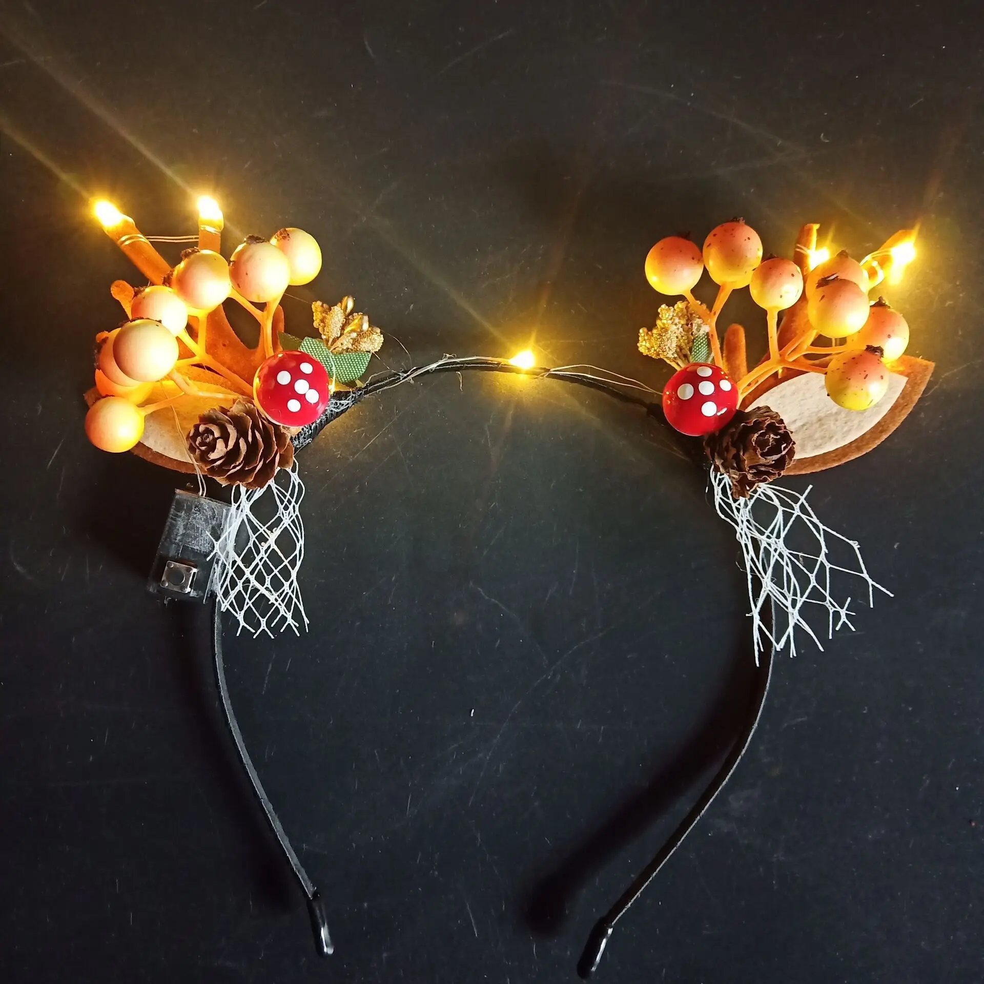 Luminous Antler Headband for Night Market & Concert Use - Image 28