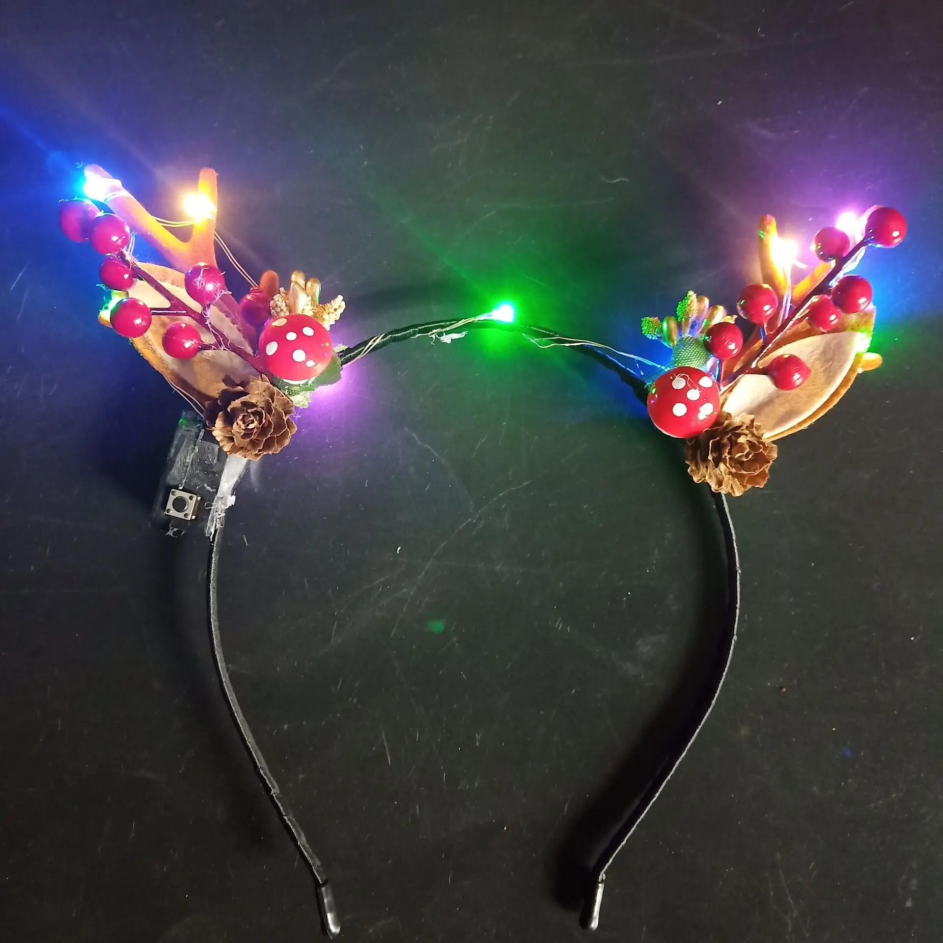 Luminous Antler Headband for Night Market & Concert Use - Image 30