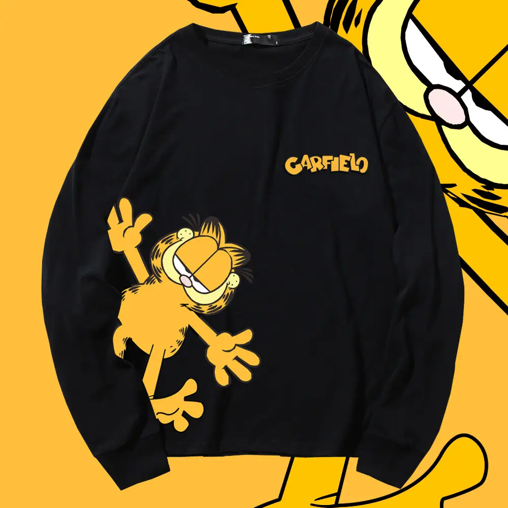 Men's Red Cartoon Long Sleeve T-Shirt - Image 10
