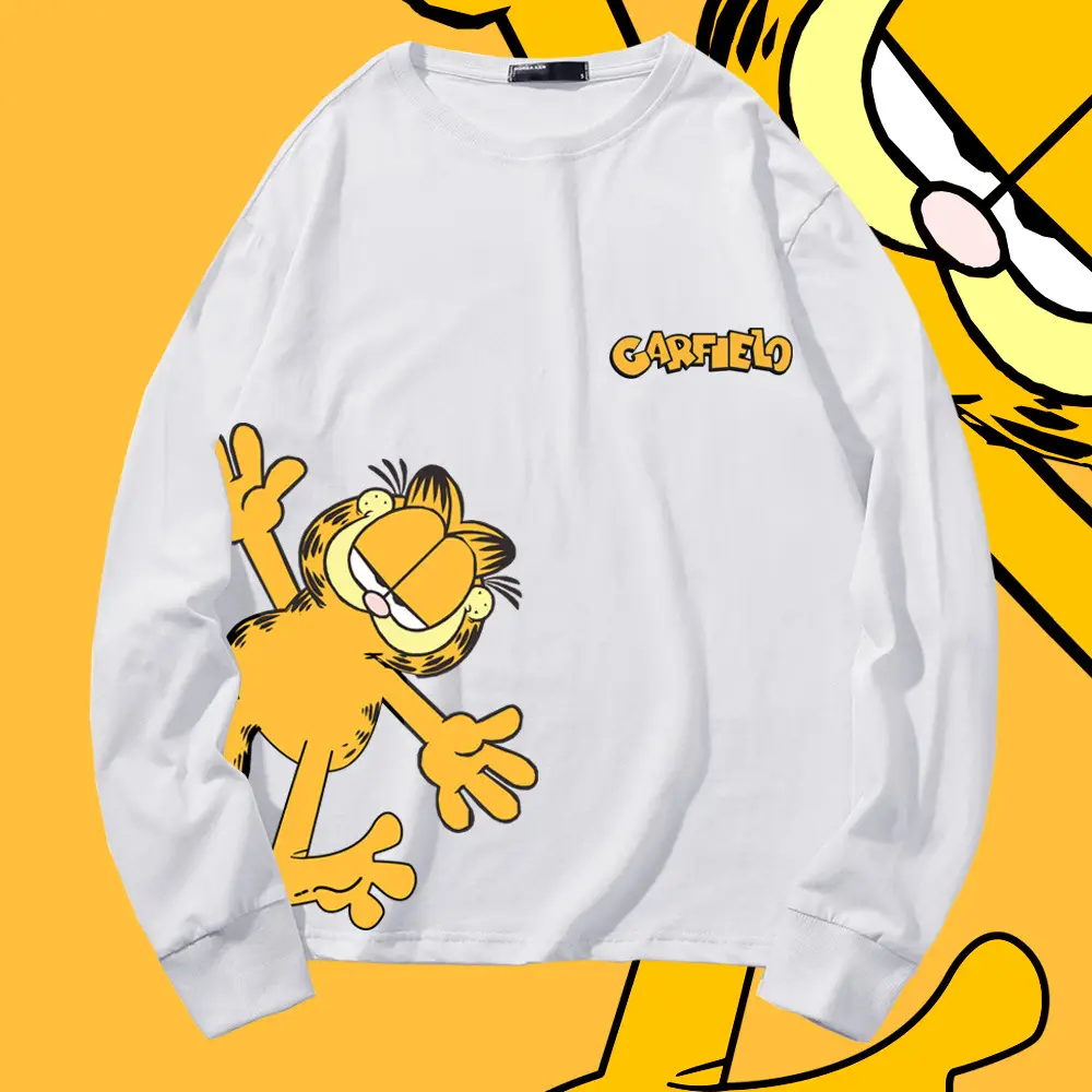 Men's Red Cartoon Long Sleeve T-Shirt - Image 11