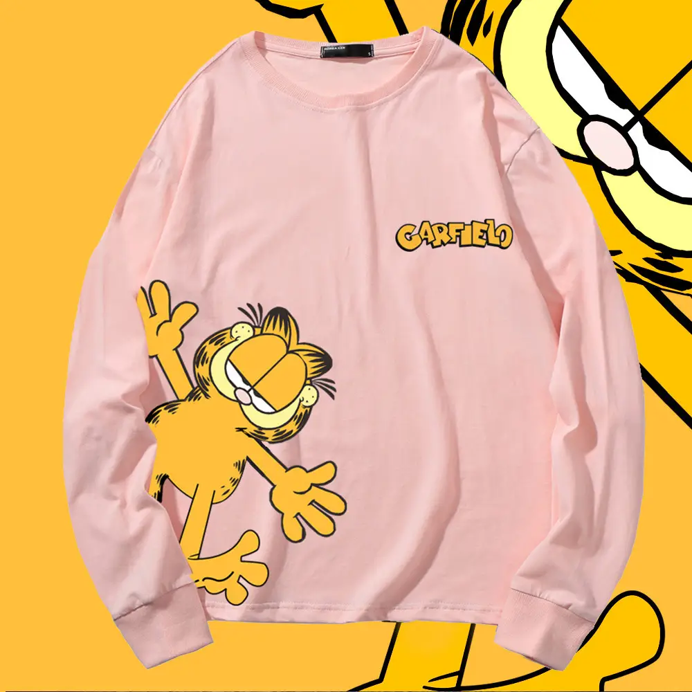 Men's Red Cartoon Long Sleeve T-Shirt - Image 12