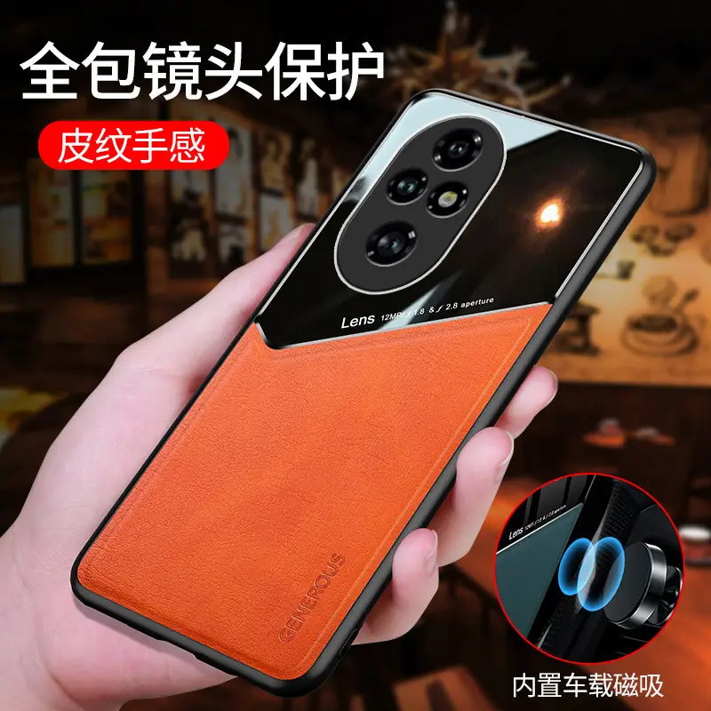 Honor 400 Pro Leather Full-Cover Case X5C Magnetic - Image 9