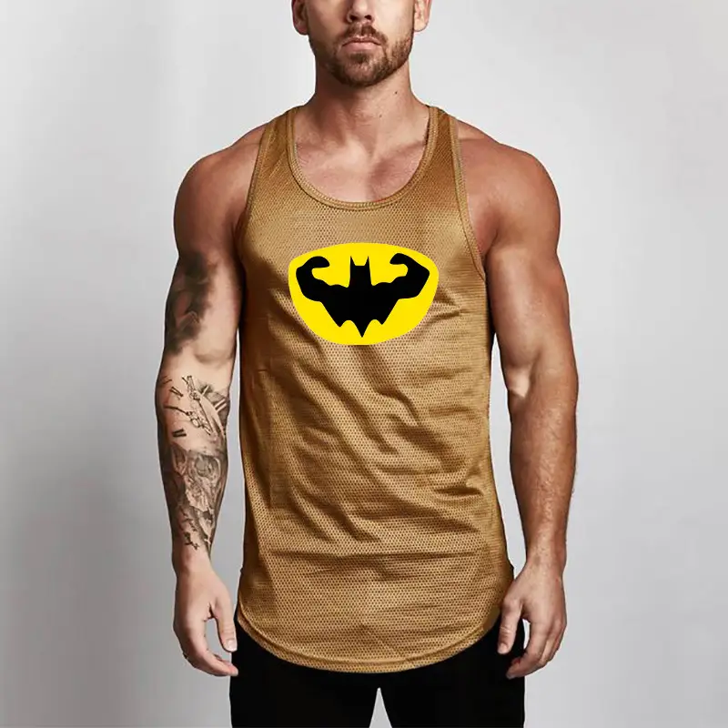 Men's Red Mesh Back Vest Basketball Wear