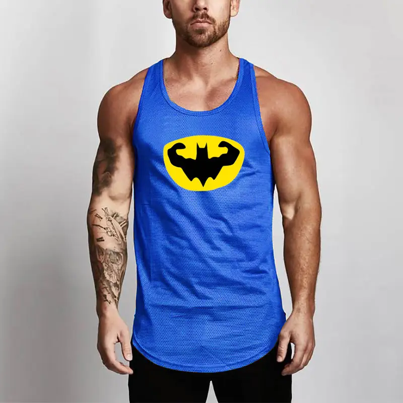 Men's Red Mesh Back Vest Basketball Wear