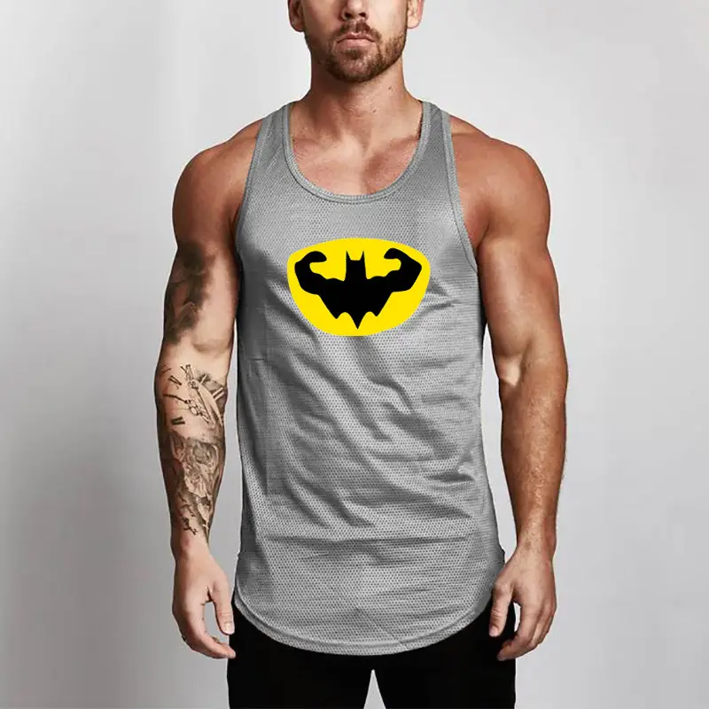 Men's Red Mesh Back Vest Basketball Wear