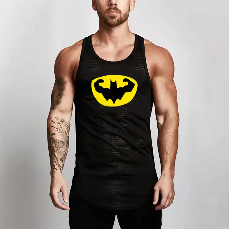Men's Red Mesh Back Vest Basketball Wear