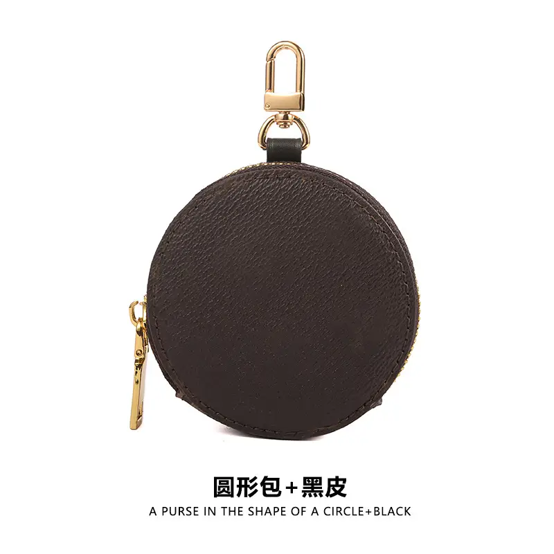 Black Square Shape Purse with Coin Pocket