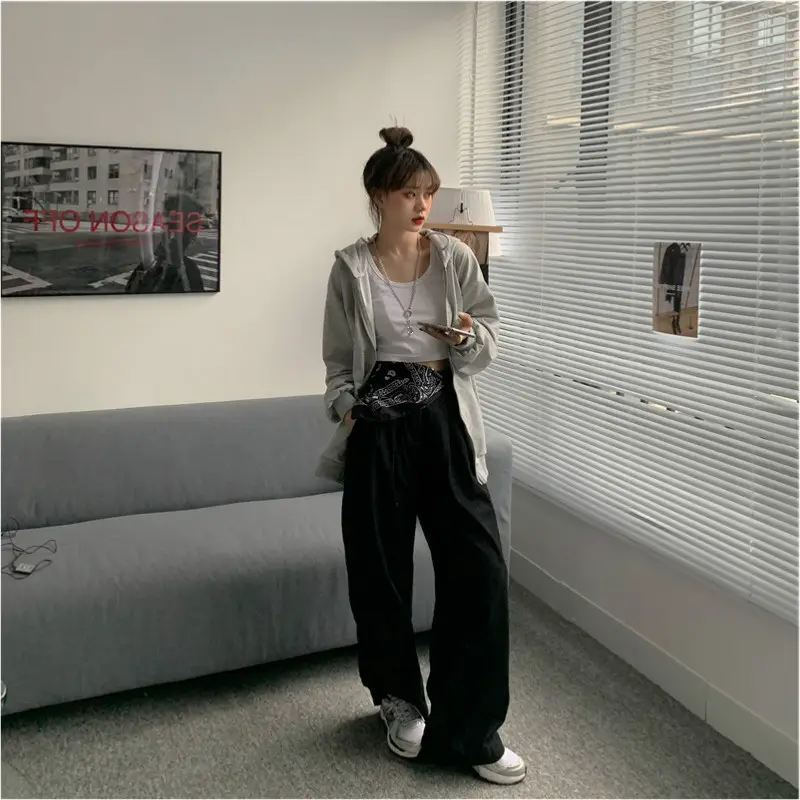 Women's Yellow Hooded Cardigan 2023 Autumn Casual Wear - Image 9