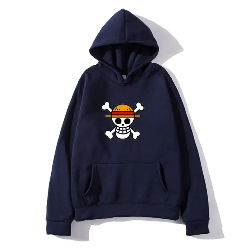 Men's One Piece Hoodie Blue One Piece Print - Image 9