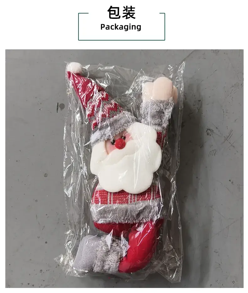 Christmas Curtain Decorative Doll Buckle Holder — feature 16