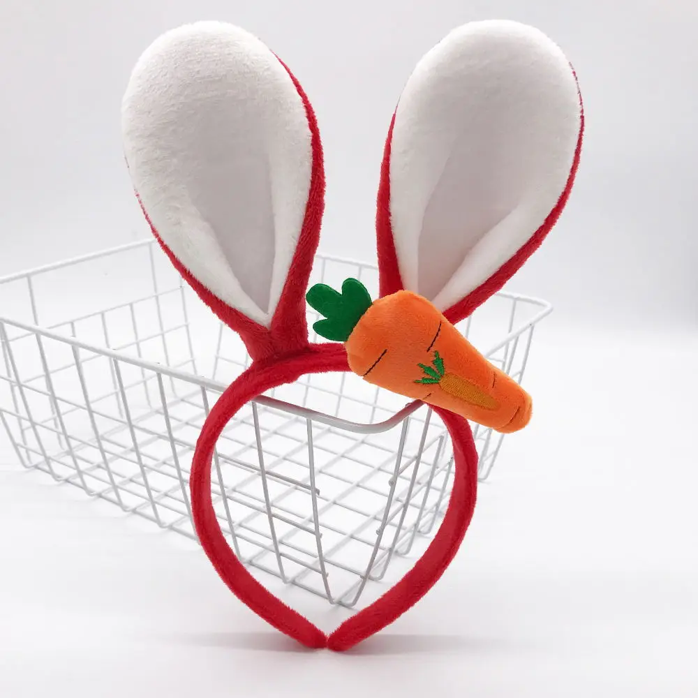 Stuffed Bunny Headband with Photo Frame Decor - Image 20