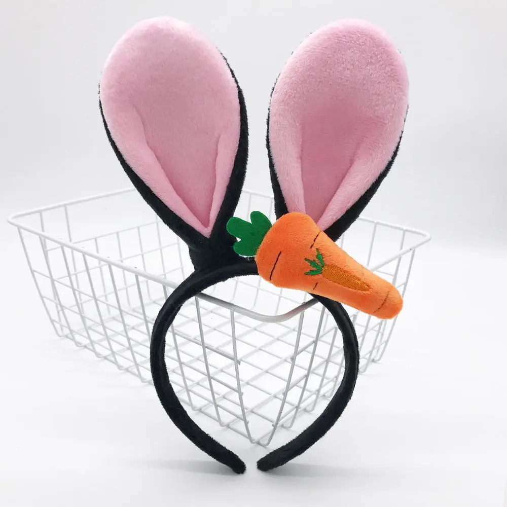 Stuffed Bunny Headband with Photo Frame Decor - Image 22