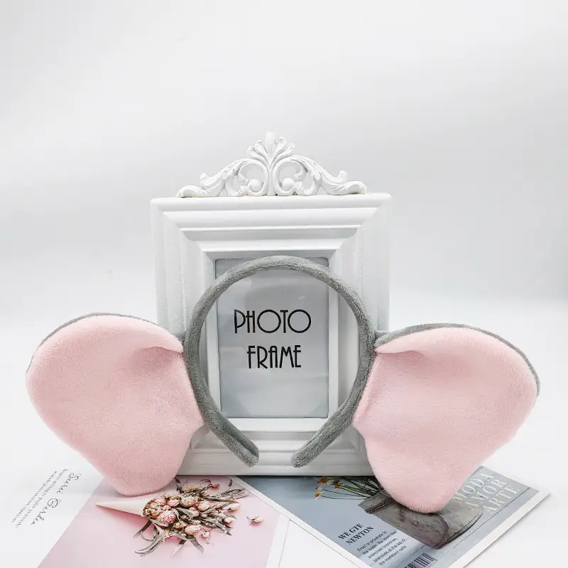 Stuffed Bunny Headband with Photo Frame Decor - Image 8