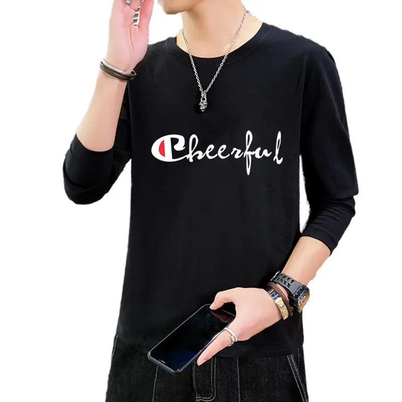 Men Black Vintage Graphic Long Sleeve T-Shirt - Image 16