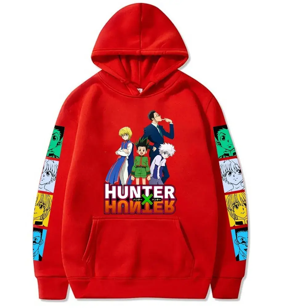 All-time HUNTER Cartoon Hooded European Sweatshirt