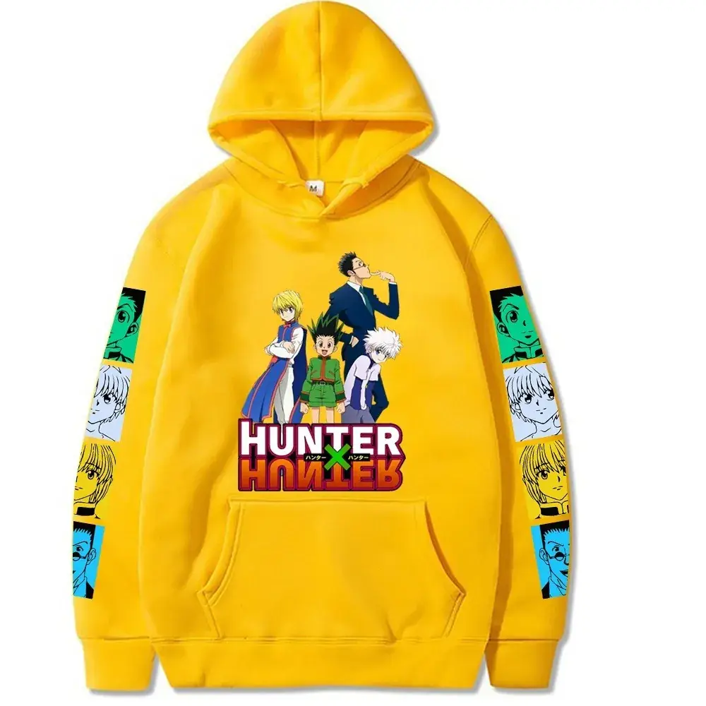 All-time HUNTER Cartoon Hooded European Sweatshirt