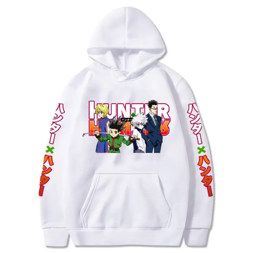 All-time HUNTER Cartoon Hooded European Sweatshirt