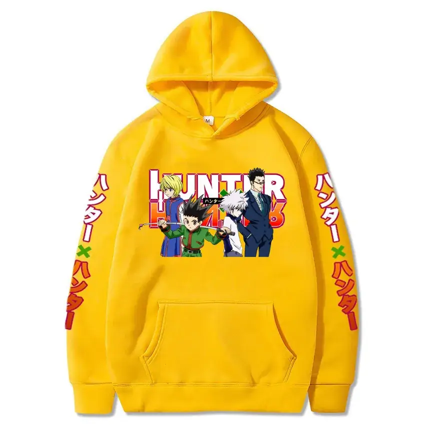 All-time HUNTER Cartoon Hooded European Sweatshirt