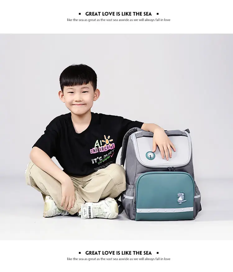 Oudel's New Spine-Protecting Schoolbag for Primary School Students, Lightweight and Large-Capacity Backpack for Children in Grades 1-6, Wholesale — feature 15
