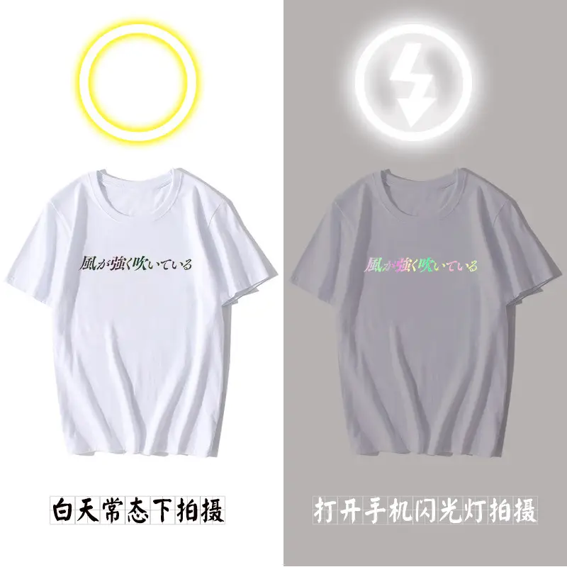 Fujifira T-Shirt Black Anime Clear Light Mode - Image 2