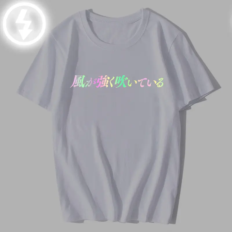 Fujifira T-Shirt Black Anime Clear Light Mode - Image 4