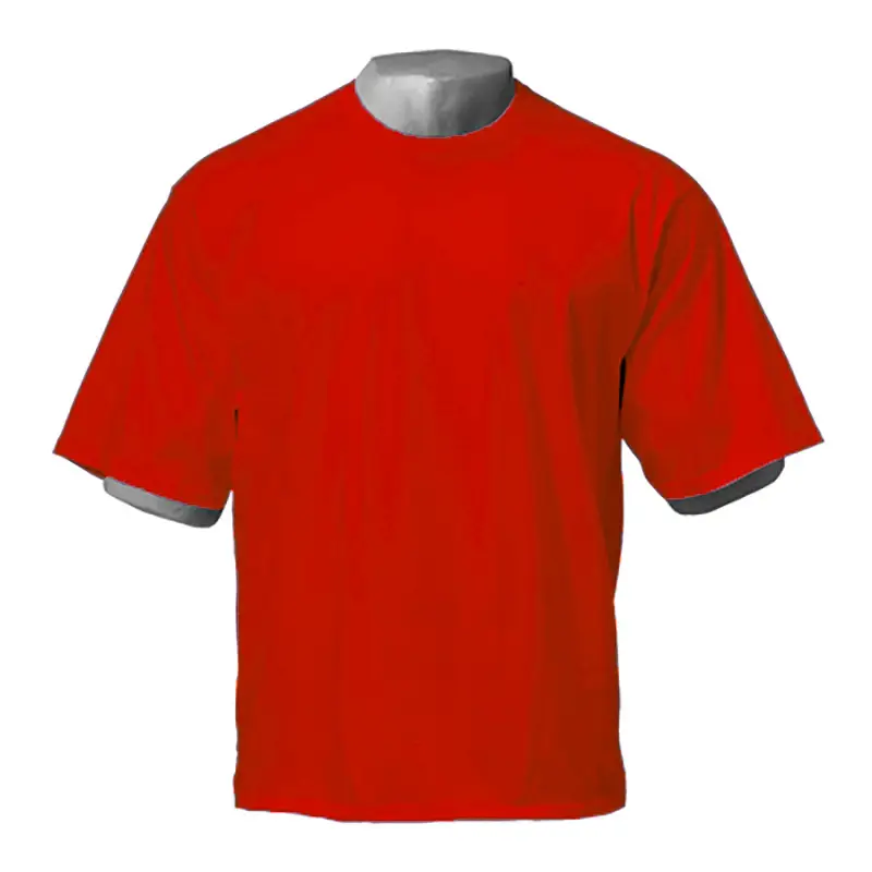 Men White Loose Fit T-Shirt Short Sleeve - Image 2