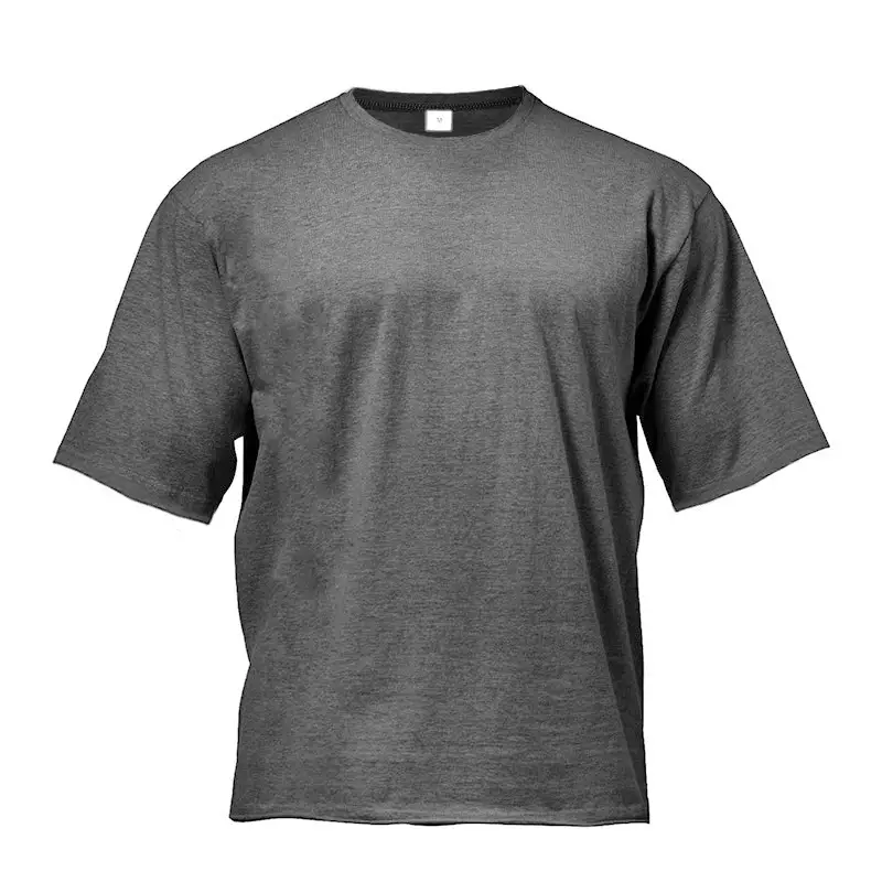 Men White Loose Fit T-Shirt Short Sleeve - Image 3