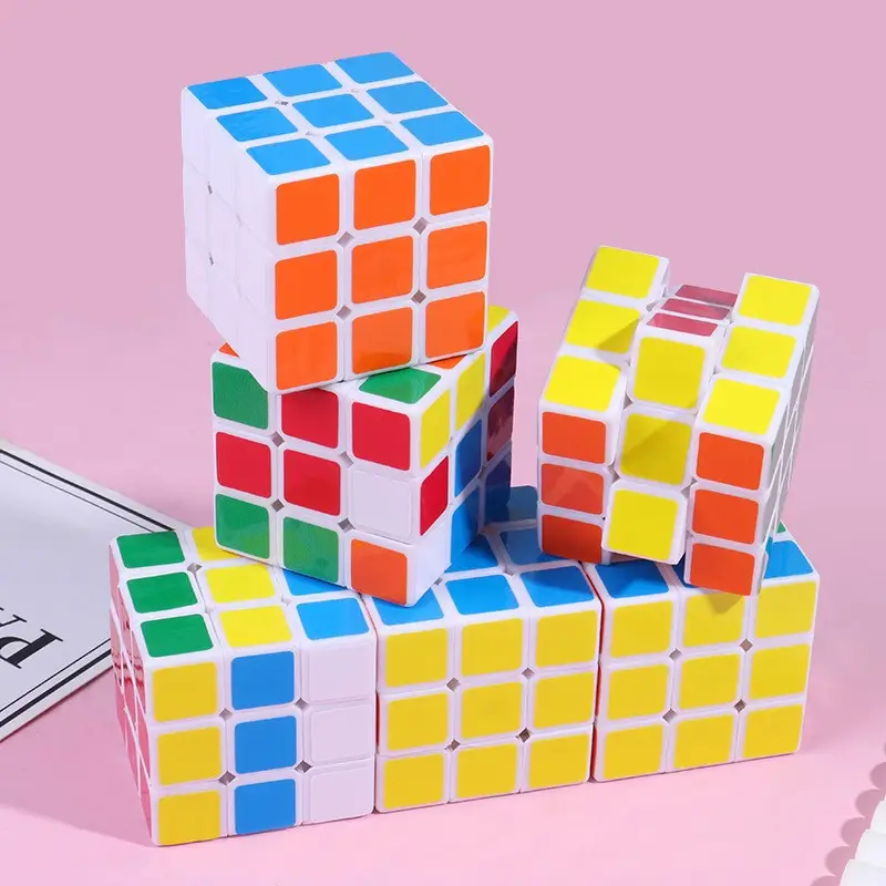 Colorful Cat Brain Puzzle Cube for Kids Educational Toy - Image 2