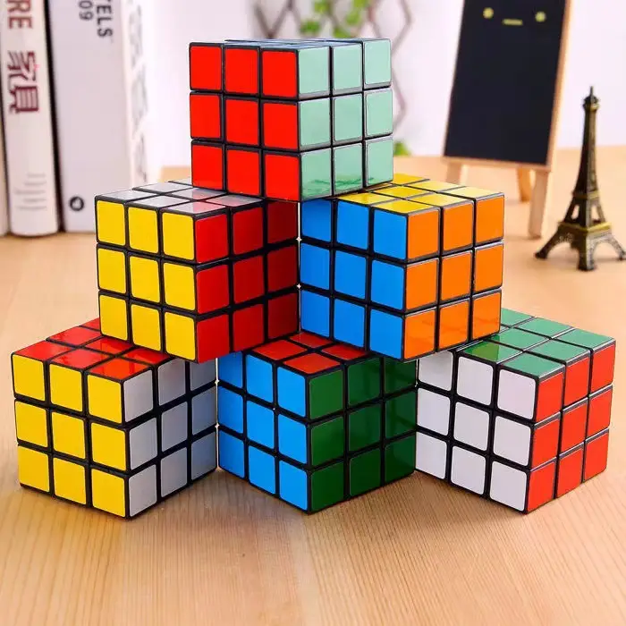 Colorful Cat Brain Puzzle Cube for Kids Educational Toy - Image 3