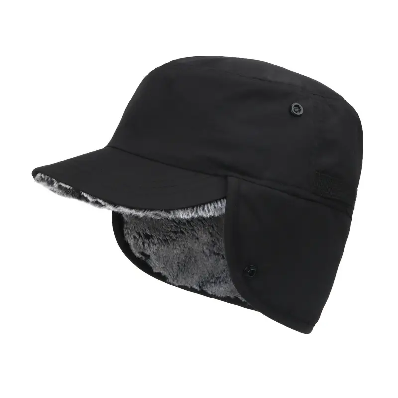 Winter Ear Protection Ski Hat for Men Korean Style Warm Duck Tongue Hat - Image 2