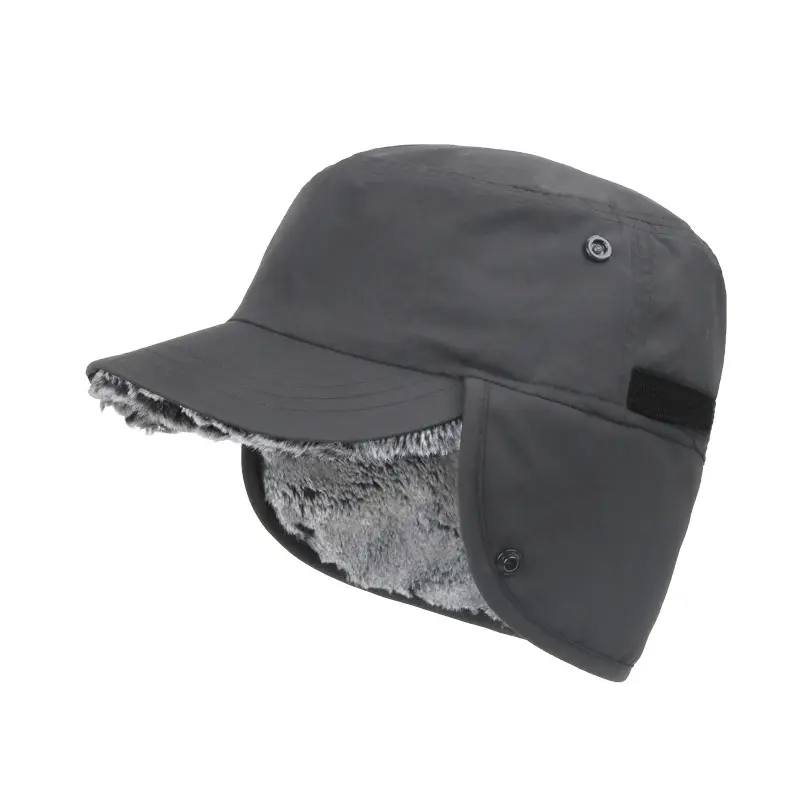 Winter Ear Protection Ski Hat for Men Korean Style Warm Duck Tongue Hat - Image 3