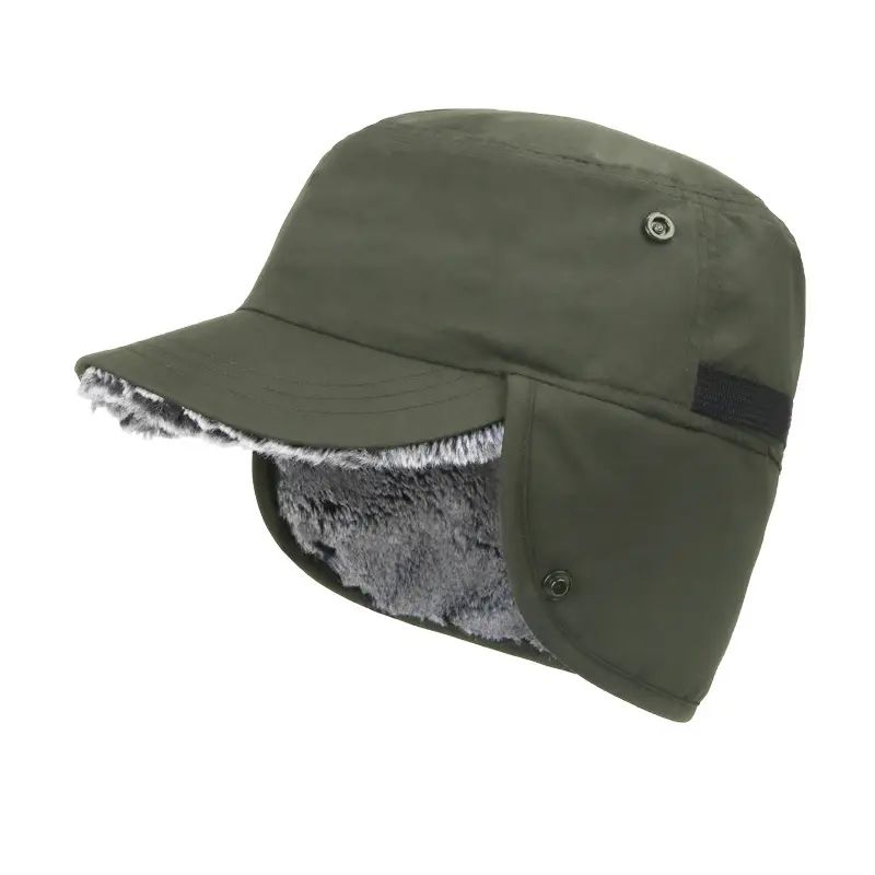 Winter Ear Protection Ski Hat for Men Korean Style Warm Duck Tongue Hat - Image 4