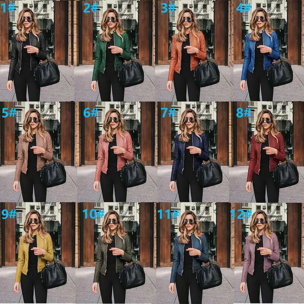2021 V-Neck Long Sleeve Button Top Shirt Blue — feature 38