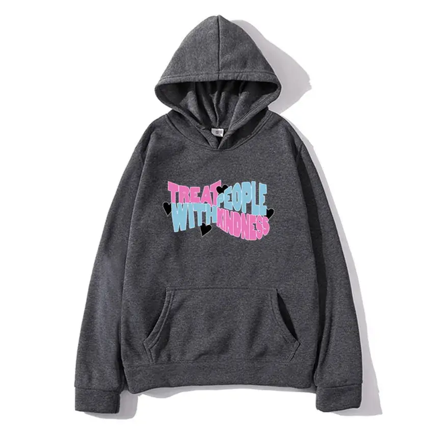 Purple Printed Hoodie for Men Women Winter Casual Wear - Image 10