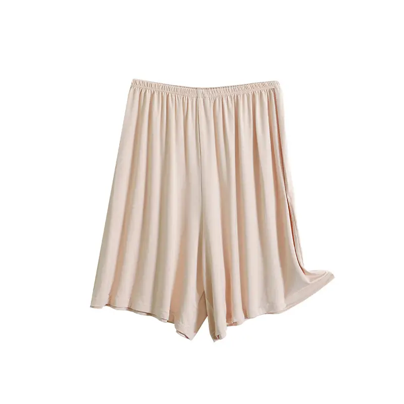 White Anti-See-Through Shorts for Women - Image 8